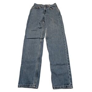 Levi's Jeans Womens 25x29 Blue 512 Slim Fit Tapered Leg High Rise Medium Vintage